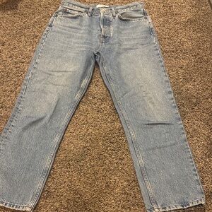 Re/Done Stove Pipe Jeans 27